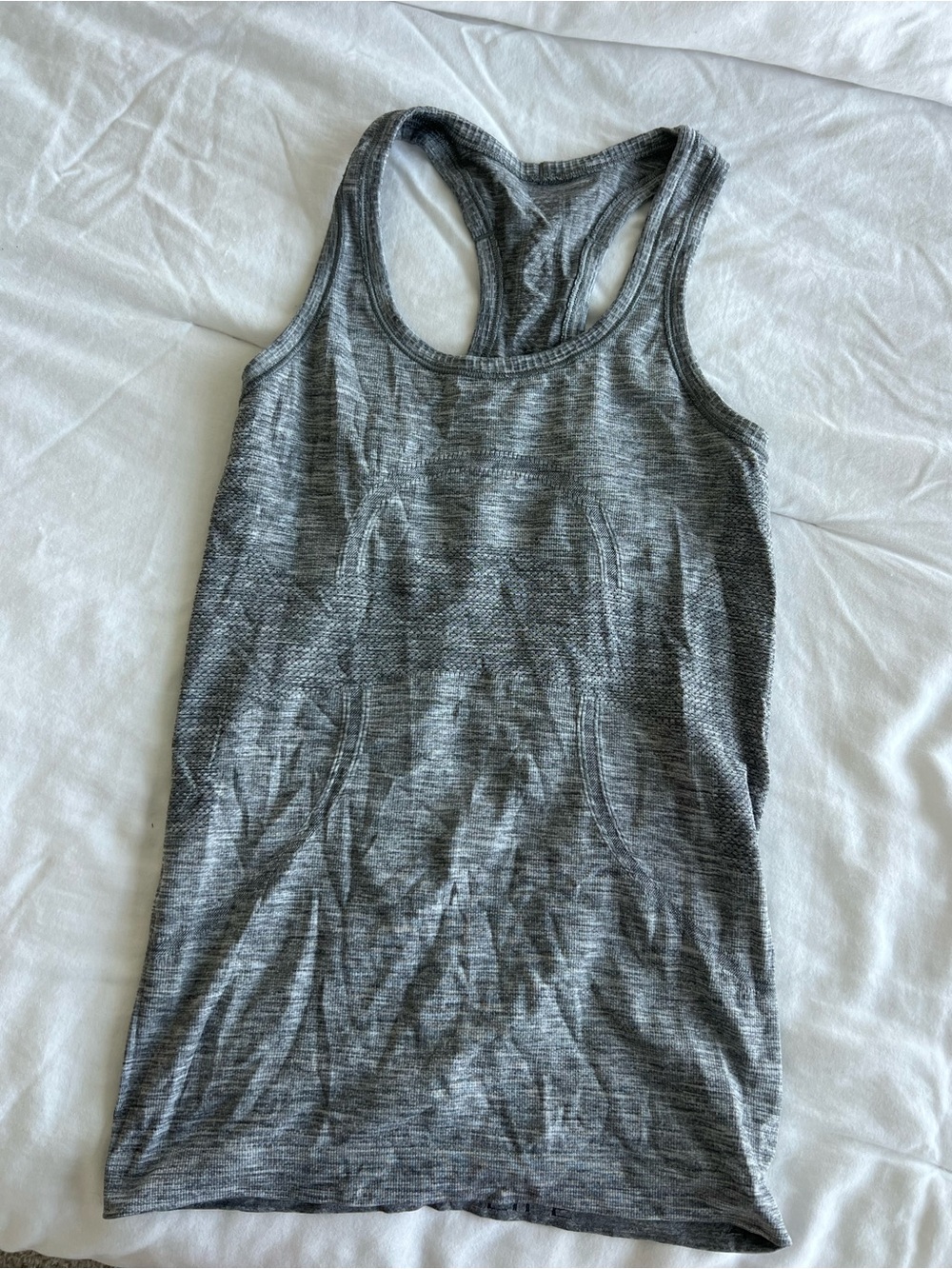 lululemon athletica Gray Racerback Tank